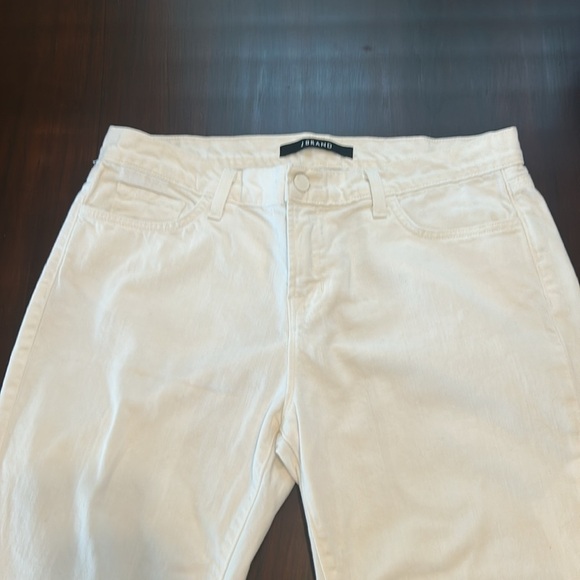 J Brand Jake Slim Boyfit Jeans in Pure White Size 28 - Picture 8 of 15